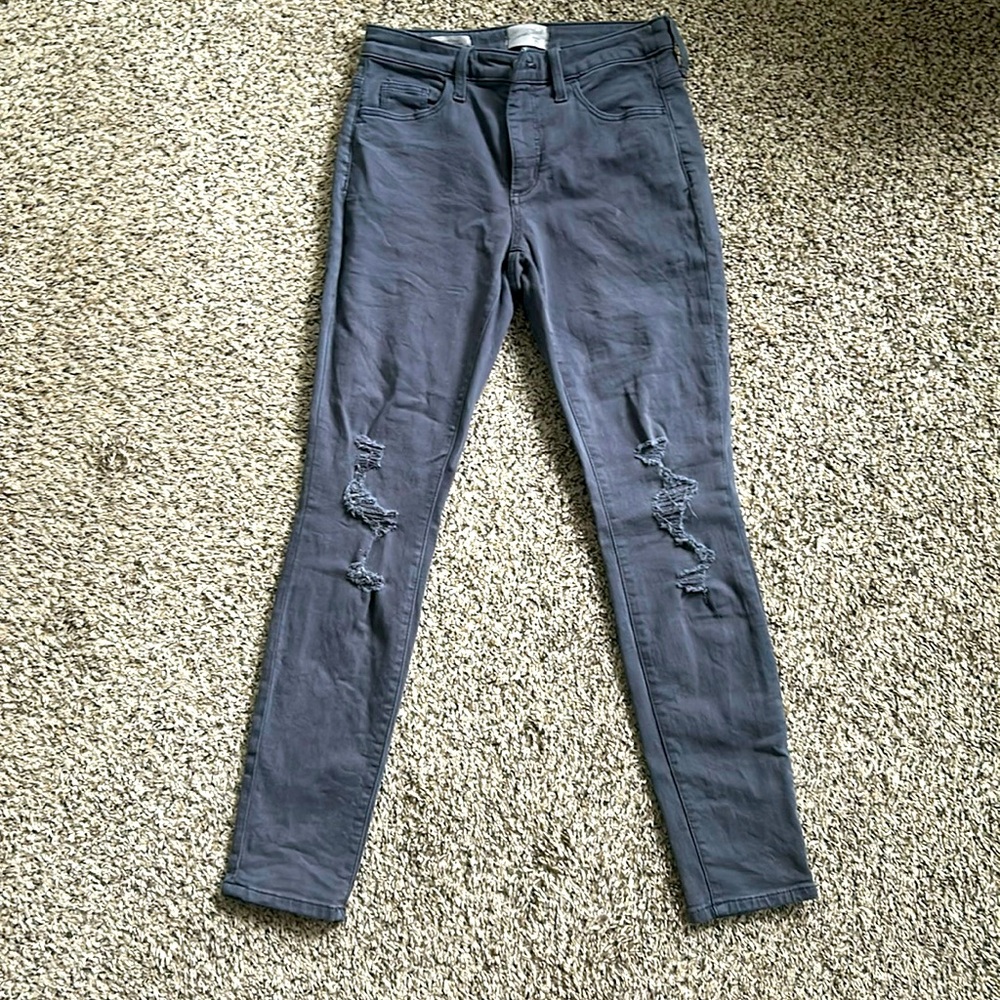 Gray Universal Thread ripped jeans